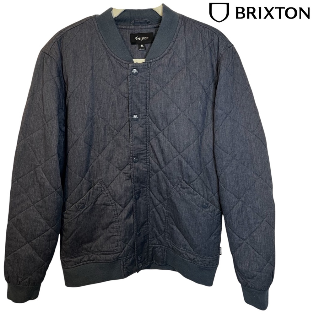 Brixton Men’s Medium(M) Bomber Style Jacket